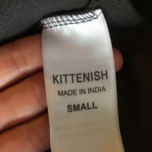 Jessie James Decker KITTENISH grey fringe joggers